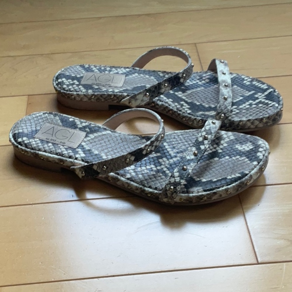 AGL Sveva Mule slide flat sandals